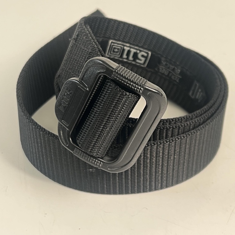 5.11 Belt Mens Medium 32-34 Black Nylon TDU Tactical Duty Webbing 59551